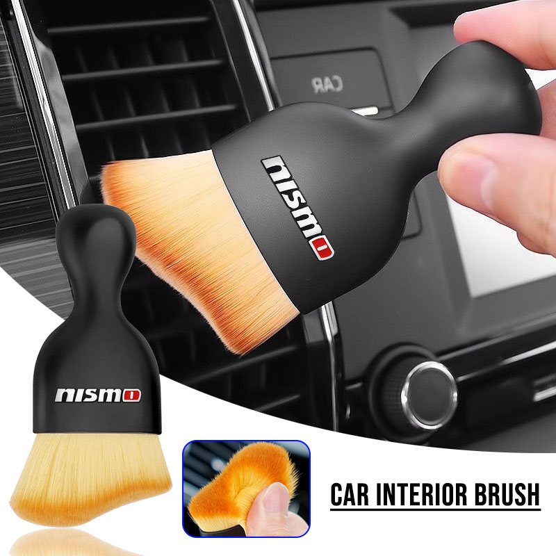 Dust Removal Sticker - Car Interior Cleaning Soft Brush Dust