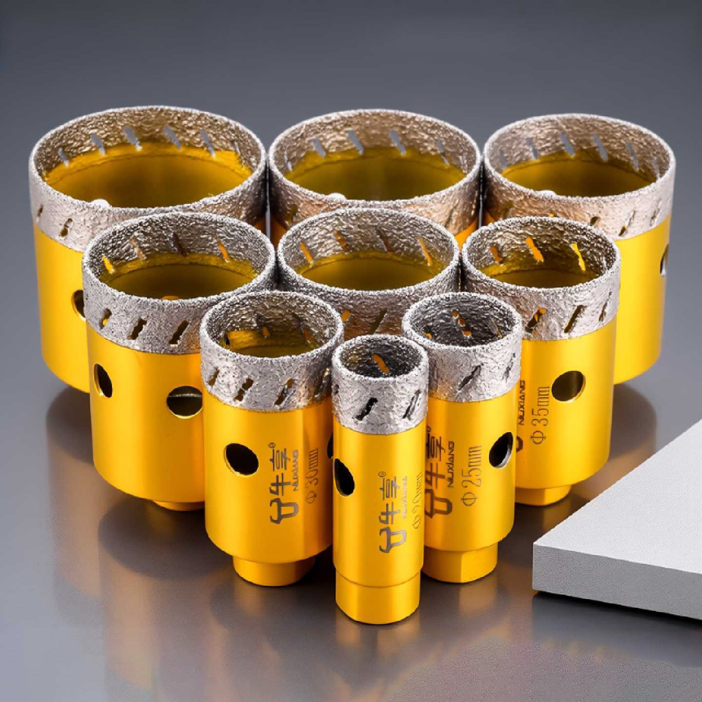 Screen Protector Cutter - Diamond Drill Bit Angle Grinder Tile