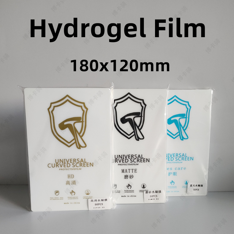 50pcs HD Hydrogel Film For All - Screen Protector Cutter ulasan dan harga
