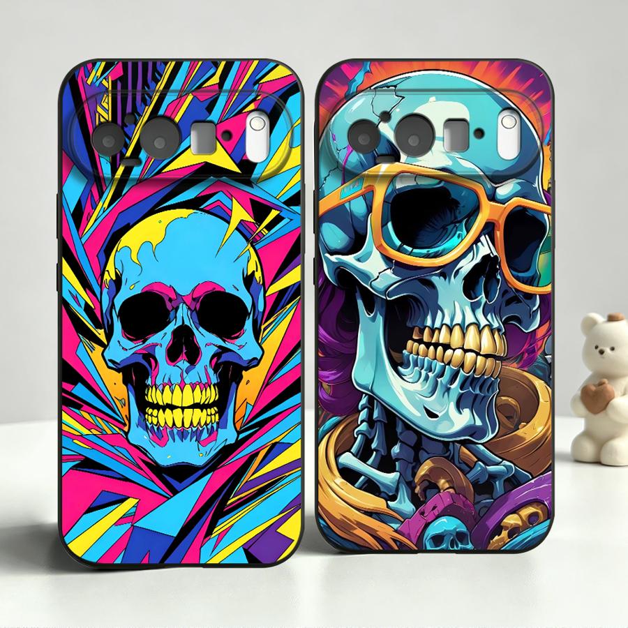 Neon Pop Art Skull Case for Go - Google Pixel 9 Pro ulasan dan harga