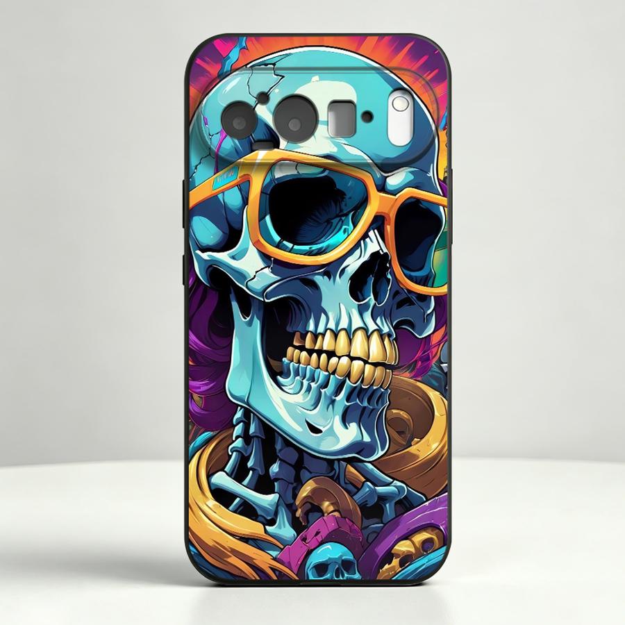 Neon Pop Art Skull Case for Go - Google Pixel 9 Pro ulasan dan harga