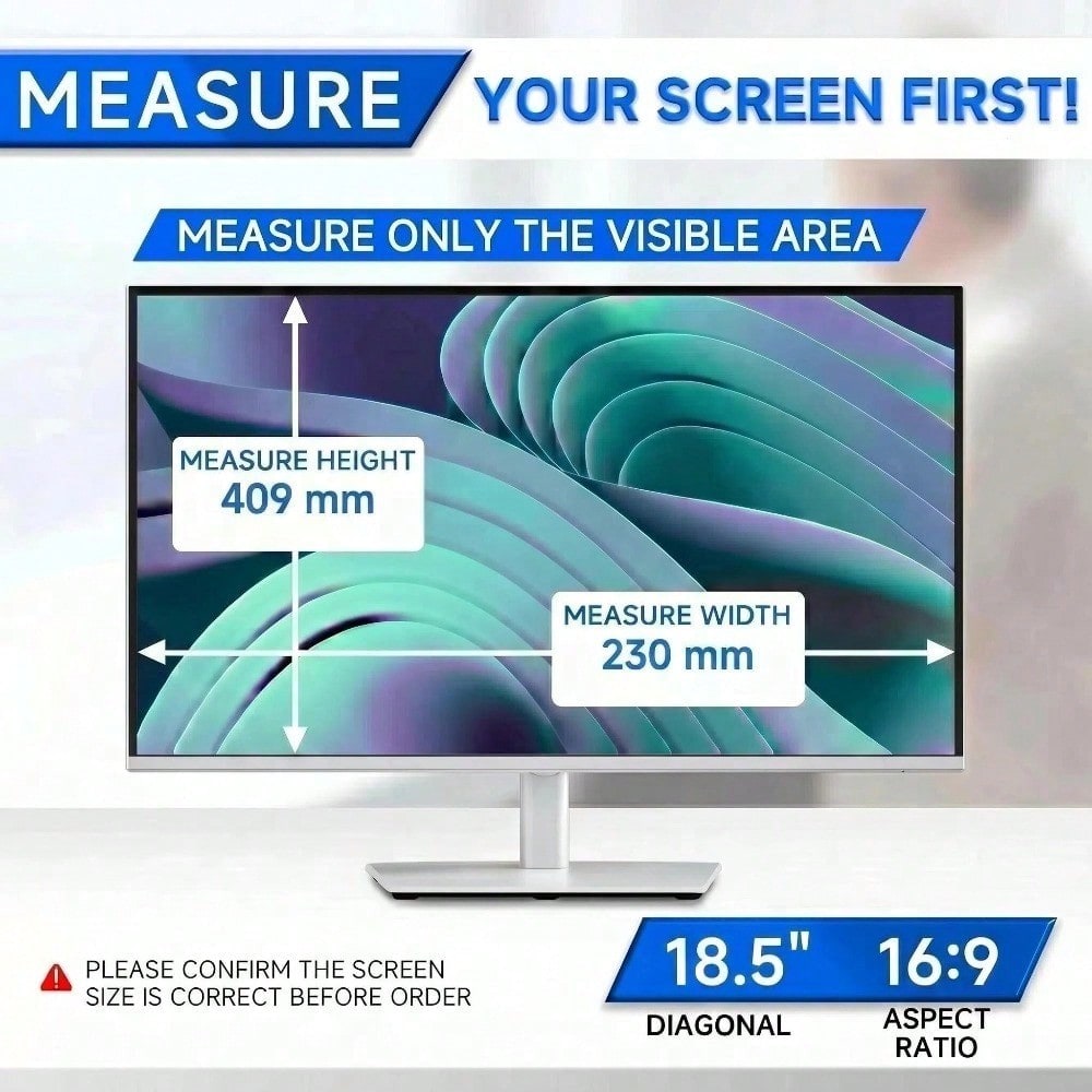 [2 Pack] 18.5-Inch PC Privacy  - Privacy Filter 2Pack ulasan dan harga