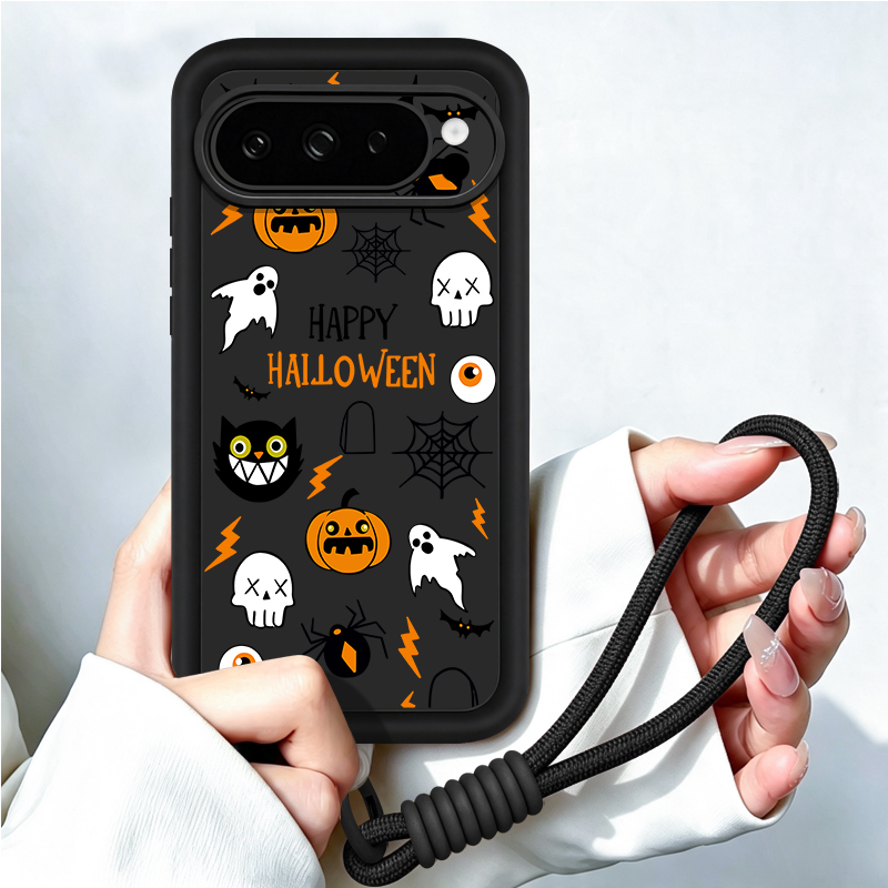Cartoon Halloween Pattern Lany - Google Pixel 9 Pro ulasan dan harga