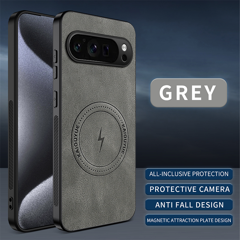 Luxury Magnetic Leather Case F - Google Pixel 8A ulasan dan harga