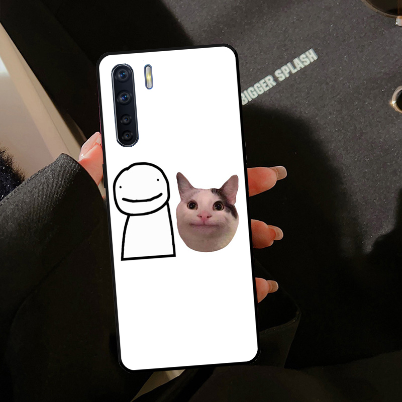 Beluga Cat Meme Face Smiling C - Oppo A78 ulasan dan harga