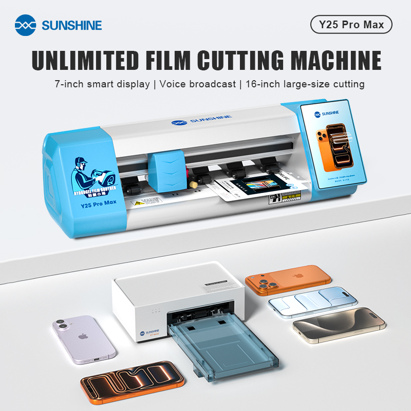 SUNSHINE Y25 Pro Max 16-inch L - Screen Protector Cutter ulasan dan harga
