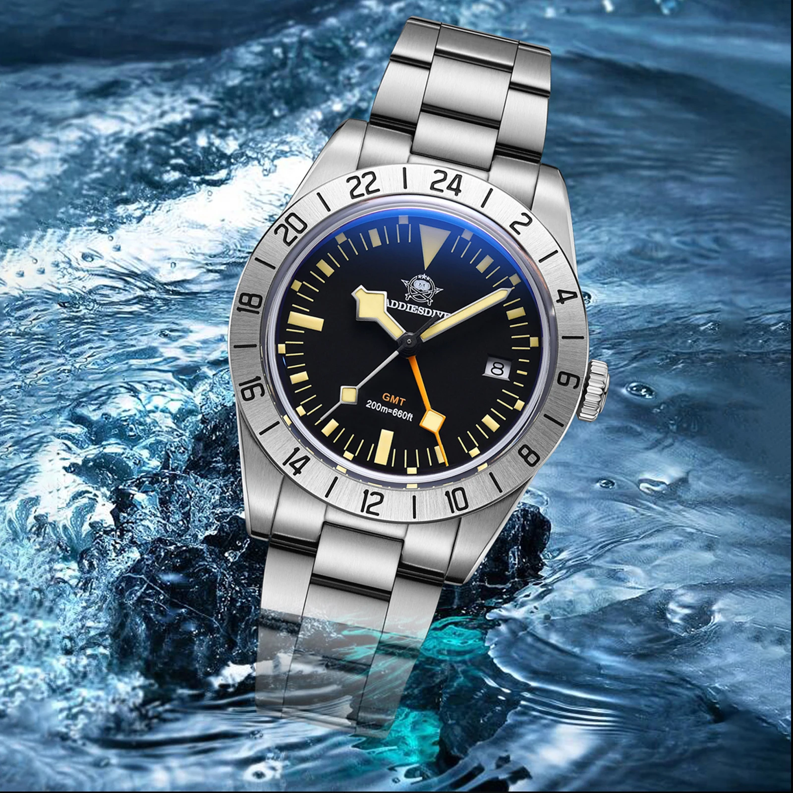 ADDIESDIVE Stainless Steel GMT - Anti Blue Light Film ulasan dan harga