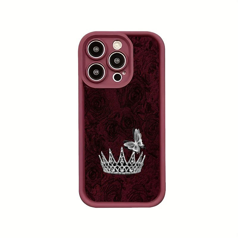 Phone Case Red Rose Silver Cro - Apple Iphone 16 ulasan dan harga