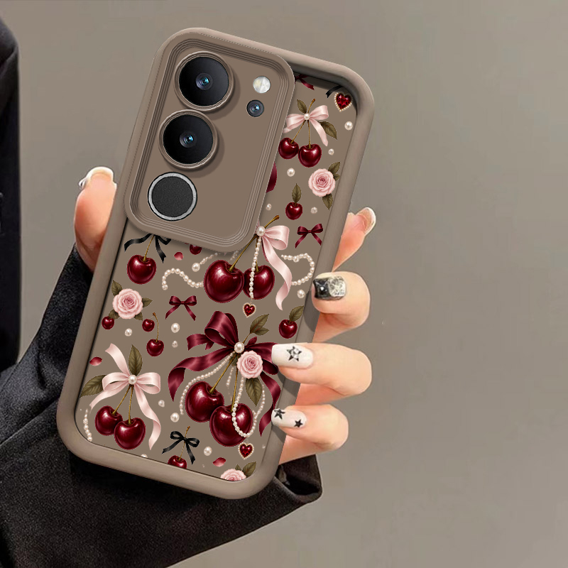 Cartoon Cherry Bow Pattern Pho - Vivo X200 ulasan dan harga