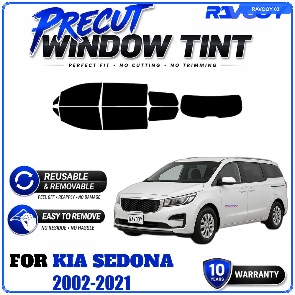 RAVOOY Precut Window Tint, Reu - Air Bubble Remover ulasan dan harga