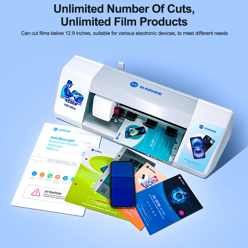 SUNSHINE Y25 Ultra Unlimited T - Screen Protector Cutter ulasan dan harga